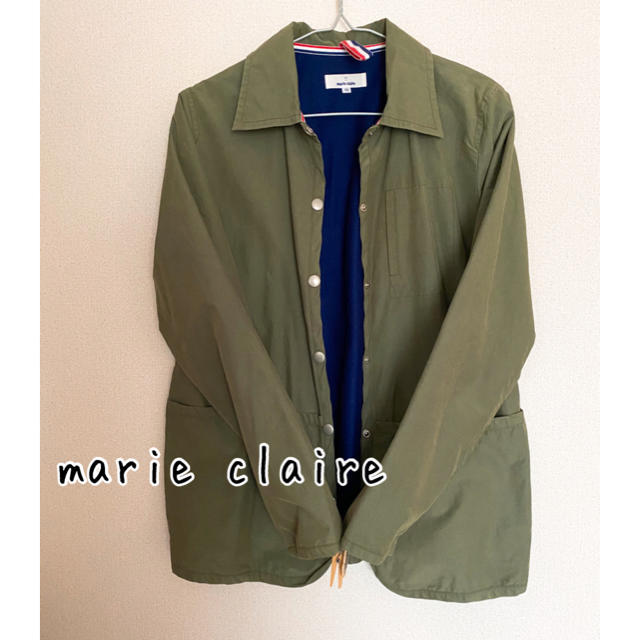 Marie Claire(マリクレール)のmarie claire カーキ　ジャケット レディースのジャケット/アウター(テーラードジャケット)の商品写真