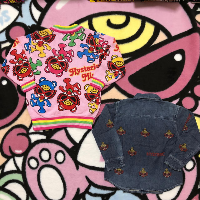 HYSTERIC MINI(ヒステリックミニ)の❤専用 キッズ/ベビー/マタニティのキッズ服女の子用(90cm~)(カーディガン)の商品写真