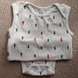 オールドネイビー(Old Navy)のOLD NAVY　ロンパース　6-12M(ロンパース)