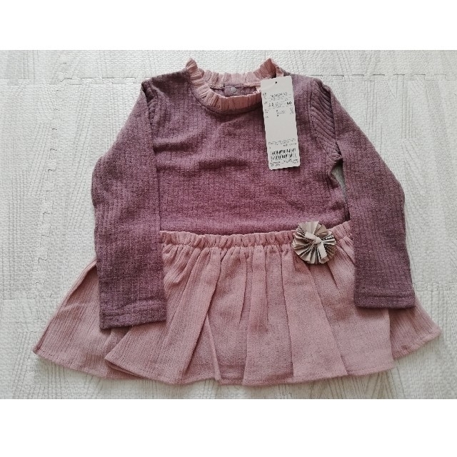 petit main(プティマイン)のプティマイン 長袖 100 キッズ/ベビー/マタニティのキッズ服女の子用(90cm~)(Tシャツ/カットソー)の商品写真