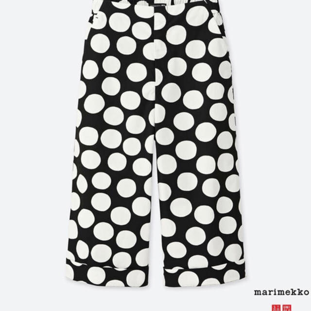 marimekko(マリメッコ)のマハロ様専用　marimekko ×  UNIQLO ワイドパンツ レディースのパンツ(クロップドパンツ)の商品写真