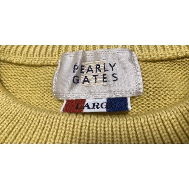PEARLY GATES(パーリーゲイツ)の美品　 PEARLY GATES(パーリーゲイツ)　　セーター　メンズ メンズのトップス(ニット/セーター)の商品写真