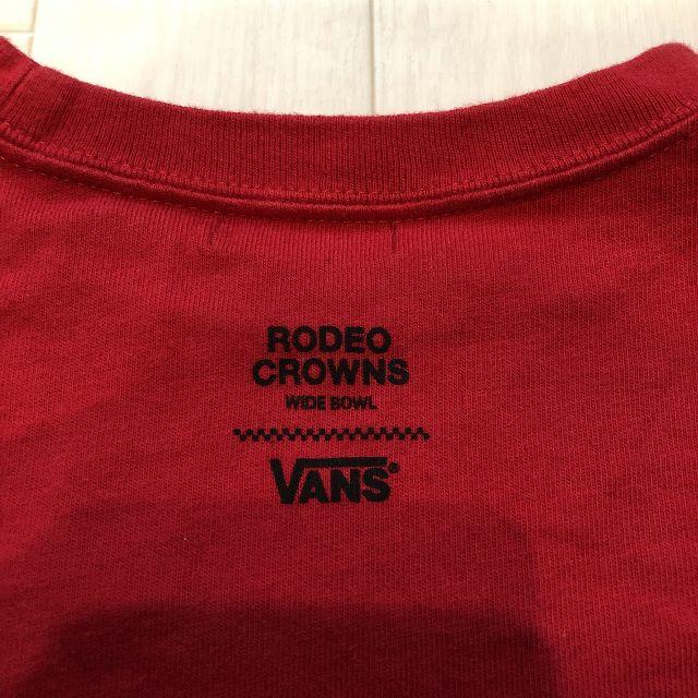 RODEO CROWNS(ロデオクラウンズ)のS様専用★ RODEO CROWNS × VANS ロゴTシャツ ロンT キッズ/ベビー/マタニティのキッズ服男の子用(90cm~)(Tシャツ/カットソー)の商品写真