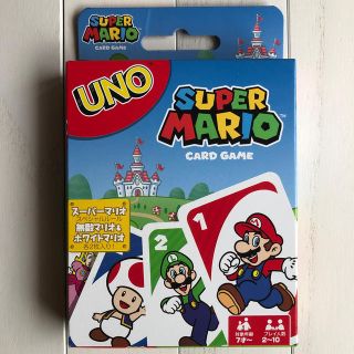 UNO ウノ　スーパーマリオ　カードゲーム　新品(トランプ/UNO)