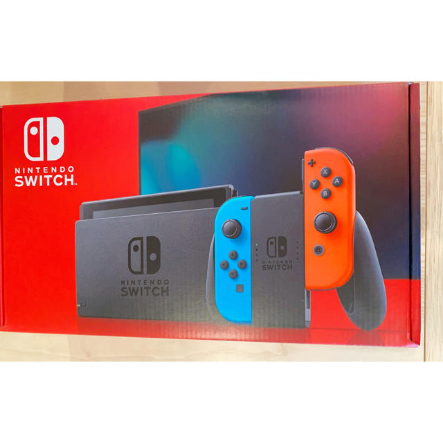 新型☆Nintendo Switch ネオンブルー/(R) ネオンレッド　本体