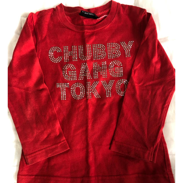 CHUBBYGANG(チャビーギャング)のCHUBBYGANG100cm!! キッズ/ベビー/マタニティのキッズ服男の子用(90cm~)(Tシャツ/カットソー)の商品写真