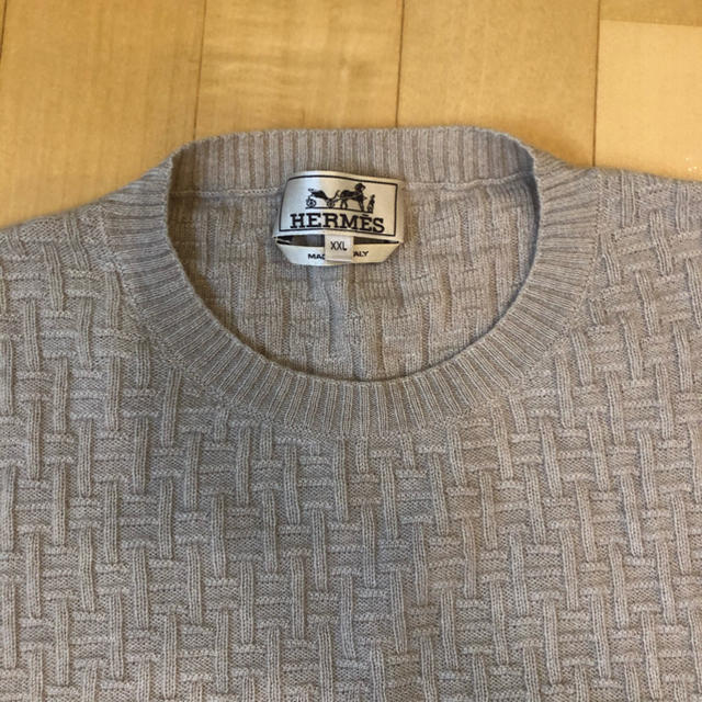 Hermes - Hermès mens knit cachemire100%の通販 by hawaiilanika1's shop｜エルメス