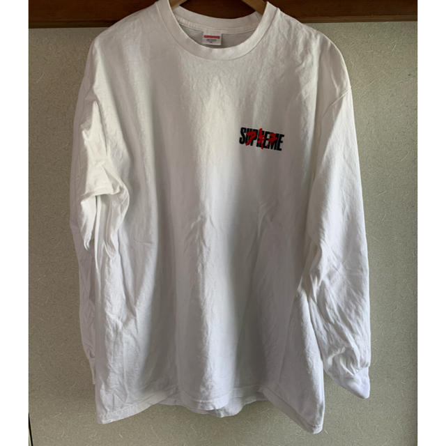 17aw Supreme AKIRA pill tee tシャツ アキラ　L 白トップス