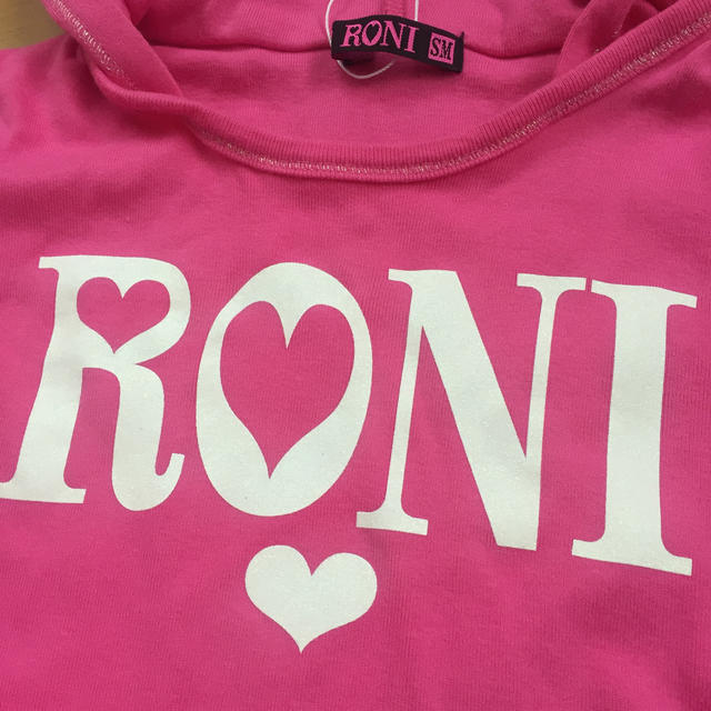 RONI(ロニィ)の未使用 ロニィ ロンT 長袖 SM 110 120 roni RONI キッズ/ベビー/マタニティのキッズ服女の子用(90cm~)(Tシャツ/カットソー)の商品写真