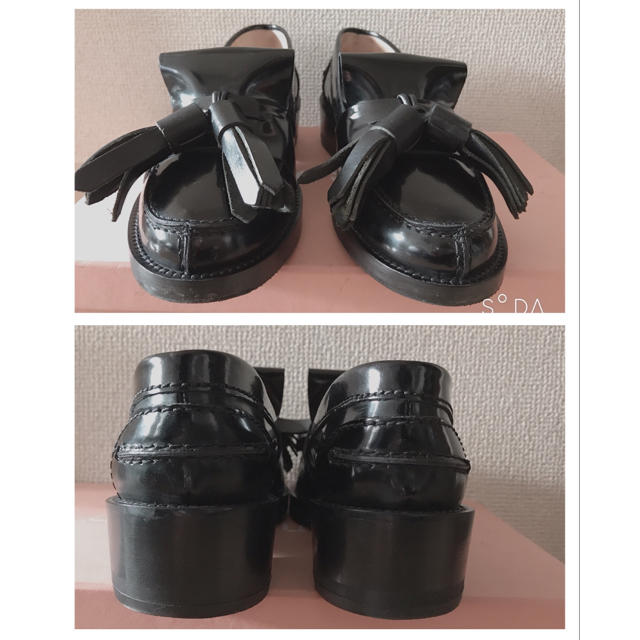 ACNE(アクネ)のタッセルローファー アクネストゥディオス 35 レディースの靴/シューズ(ローファー/革靴)の商品写真