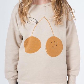 ボボチョース(bobo chose)の新品✦bobo choses さくらんぼ柄 スウェット(Tシャツ/カットソー)