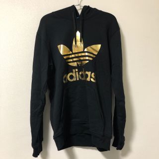 アディダス(adidas)のadidas パーカー ゴールド(パーカー)