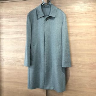 エルメネジルドゼニア(Ermenegildo Zegna)のメンズ カシミヤ100% コート TROJAN エルメネジルドゼニア生地(ステンカラーコート)