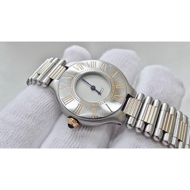 Cartier - Cartier カルティエ 女性用 クオーツ腕時計 電池新品 Ｂ2417