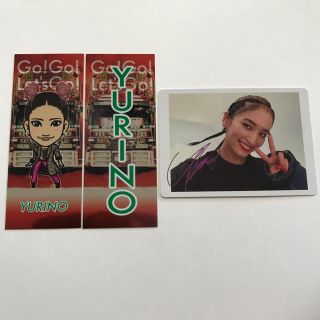 イーガールズ(E-girls)のYURINO カード 千社札(ミュージシャン)