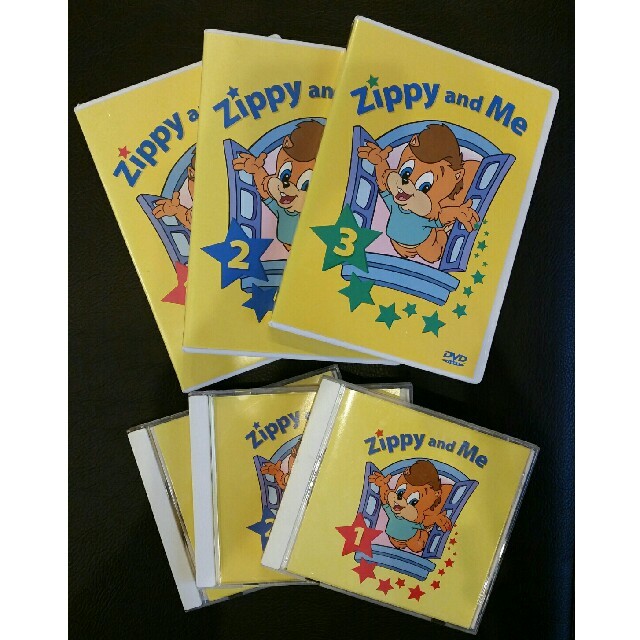 DWE ディズニー英語システム Zippy and Me DVD ＆ CD知育玩具 - 知育玩具