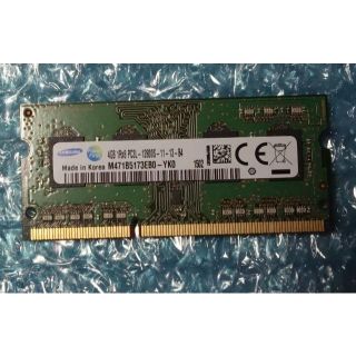 たろさん専用　DDR3　PC3L-12800S-11-13-B4　ノート用４G(PCパーツ)