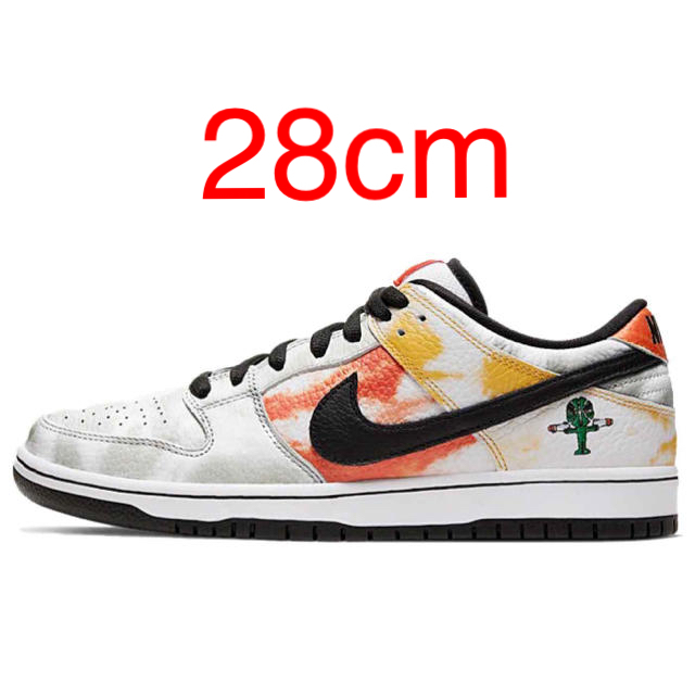 Nike SB Dunk Low raygun white 28