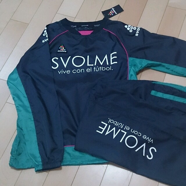 新品 スボルメ ピステ上下セット M ネイビー サッカー フットサル ウェア