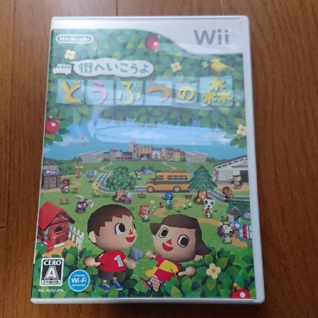 街へいこうよ どうぶつの森 Wii エンタメ/ホビーのゲームソフト/ゲーム機本体(家庭用ゲームソフト)の商品写真