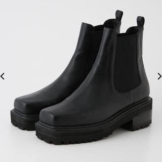 スライ(SLY)のSLY  SQUARE TOE BOOTS(ブーツ)