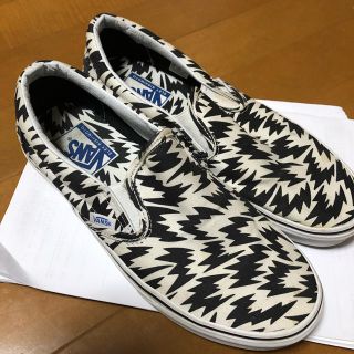 イーリーキシモト(ELEY KISHIMOTO)のVANS イーリーキシモト　コラボ　スリッポン(スニーカー)