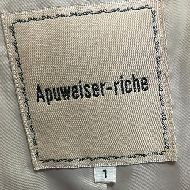 Apuweiser-riche(アプワイザーリッシェ)のApuweiser チェスターコート♡ レディースのジャケット/アウター(チェスターコート)の商品写真