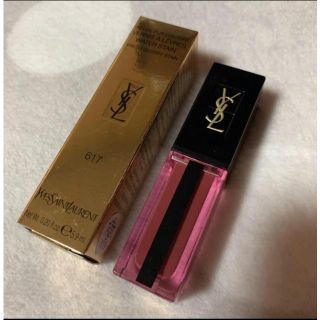 イヴサンローランボーテ(Yves Saint Laurent Beaute)のルージュ ピュールクチュール ヴェルニ ウォーターステイン 617番(口紅)
