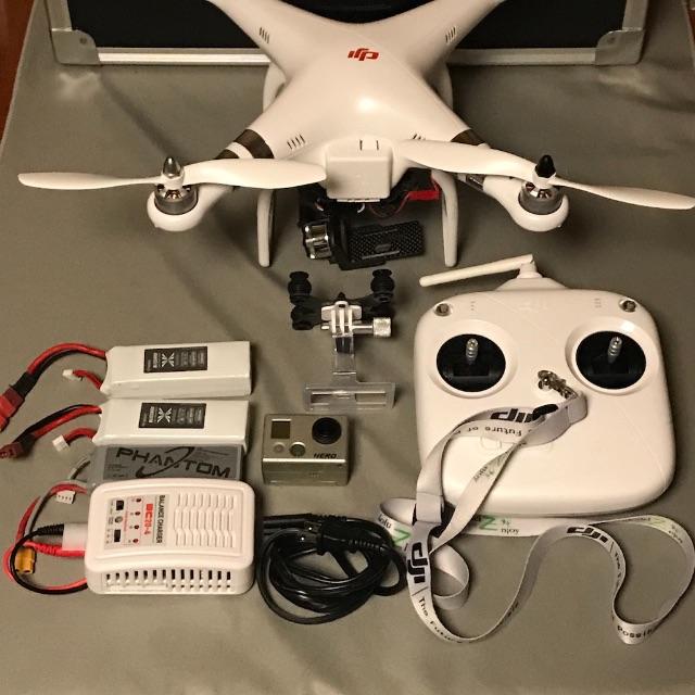 DJI PHANTOM + GOPRO HERO2オマケ他