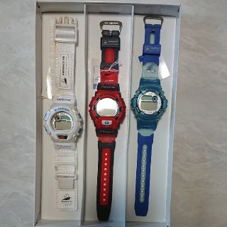 ジーショック(G-SHOCK)のCASIO G-SHOCK フランスワールドカップ98記念 3本セット(腕時計(デジタル))