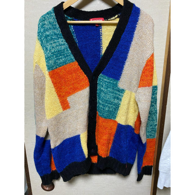 Supreme mohair cardigan sizeLメンズ