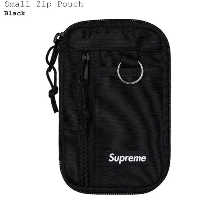 Supreme 19A/W Small Zip Pouch