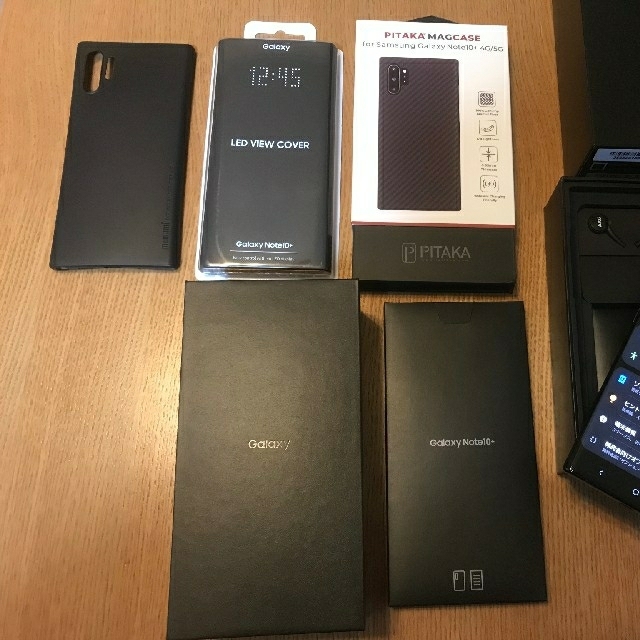 Galaxy(ギャラクシー)のGalaxy Note10+ SCV45 SIMロック解除済 スマホ/家電/カメラのスマートフォン/携帯電話(スマートフォン本体)の商品写真