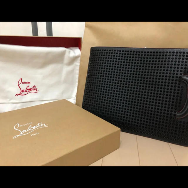 Christian Louboutin(クリスチャンルブタン)の大人気 Christian Louboutin クラッチバック メンズのバッグ(セカンドバッグ/クラッチバッグ)の商品写真