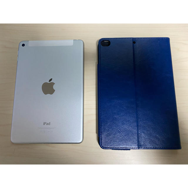 Apple(アップル)のSIMロック解除済 iPad mini 4 64GB シルバー au スマホ/家電/カメラのPC/タブレット(タブレット)の商品写真