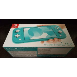 ニンテンドースイッチ(Nintendo Switch)の【新品未開封】Nintendo Switch Lite ターコイズ(家庭用ゲーム機本体)