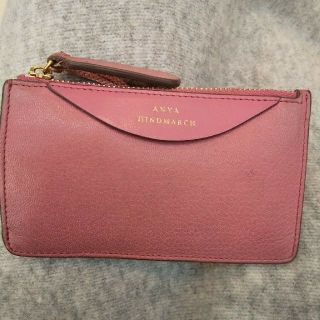 アニヤハインドマーチ(ANYA HINDMARCH)のアニヤハインドマーチ　ピンク　キーケース、コインケース、カードケース(コインケース)