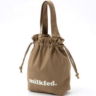 ミルクフェド(MILKFED.)のMILKFED. OUI DRAWSTIRING 2way BAG 巾着(トートバッグ)