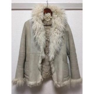 ナチュラルビューティーベーシック ムートンコート(レディース)の通販