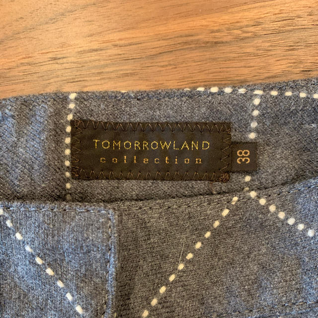 TOMORROWLAND(トゥモローランド)の★美品★トゥモローランド★チェック柄お洒落パンツ★イエナ,マルティニーク★ レディースのパンツ(クロップドパンツ)の商品写真