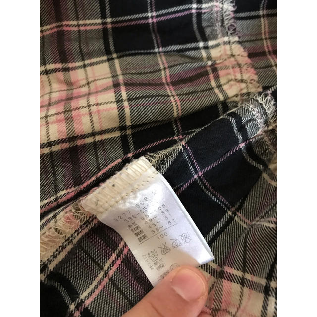 3can4on(サンカンシオン)の100 3can4on秋冬チェックワンピース キッズ/ベビー/マタニティのキッズ服女の子用(90cm~)(ワンピース)の商品写真