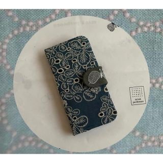 ミナペルホネン(mina perhonen)の755*現品  iPhone7/8手帳型ケース♡ミナペルホネン(iPhoneケース)