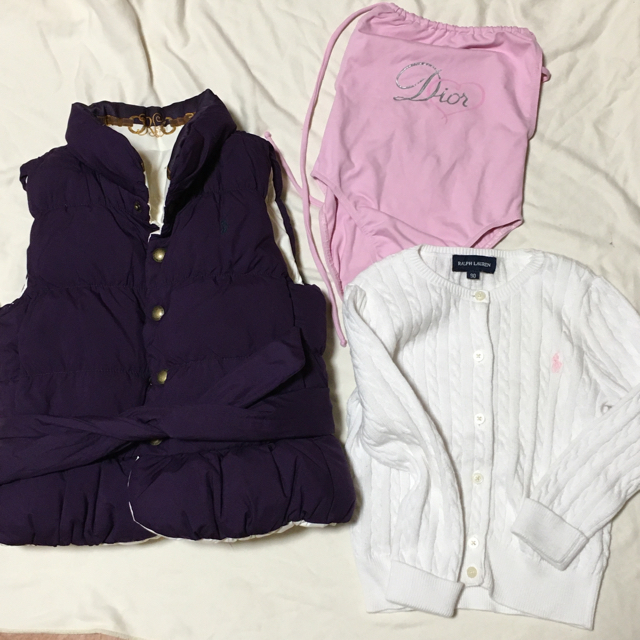 Ralph Lauren(ラルフローレン)のラルフローレンベストなどおまとめ♪ キッズ/ベビー/マタニティのキッズ服女の子用(90cm~)(ジャケット/上着)の商品写真