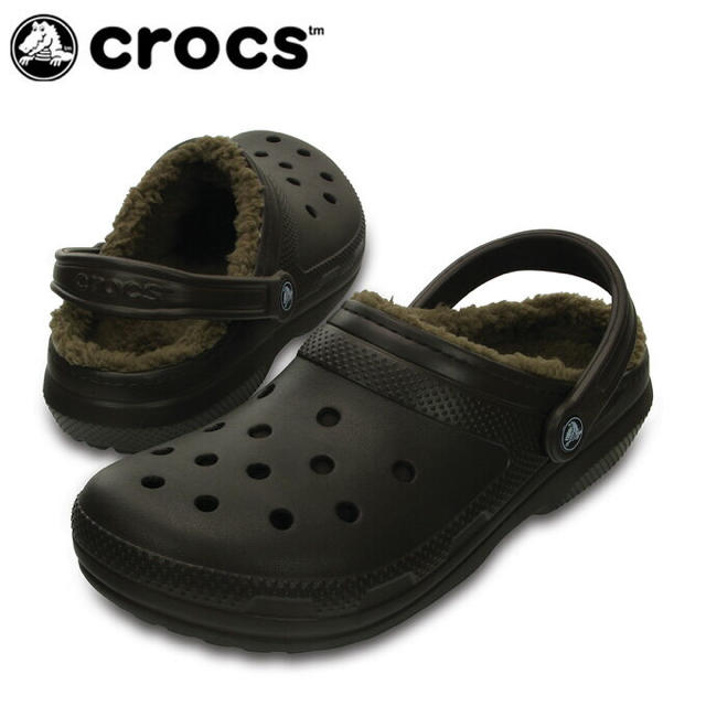 crocs(クロックス)のラスト1 冬用 クロックス 26cm ブラウン ウィンター クロッグ サンダル メンズの靴/シューズ(サンダル)の商品写真