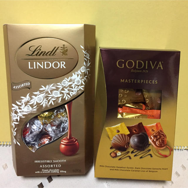 Lindt(リンツ)の新品♡リンツチョコレート♡ゴディバチョコレート 食品/飲料/酒の食品(菓子/デザート)の商品写真