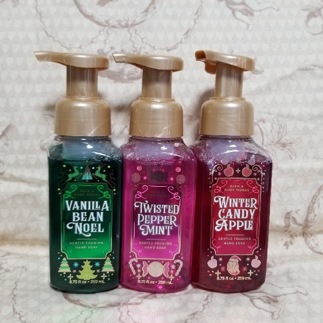 Bath & Body Works(バスアンドボディーワークス)のbath&bodyworks ハンドソープ3本セット コスメ/美容のボディケア(ボディソープ/石鹸)の商品写真