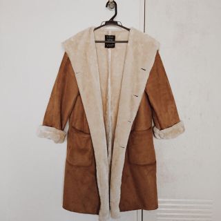 ダブルクローゼット(w closet)のムートンコート(ロングコート)