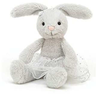 ボンポワン(Bonpoint)のjellycat  国内完売品　ステラドレスバニー　シルバーS(ぬいぐるみ/人形)