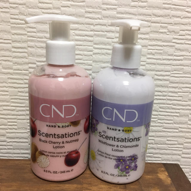 CND(シーエヌディー)のCND 2本セット ハンド＆ボディローション センセーション コスメ/美容のボディケア(ボディローション/ミルク)の商品写真