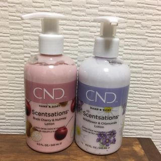 シーエヌディー(CND)のCND 2本セット ハンド＆ボディローション センセーション(ボディローション/ミルク)